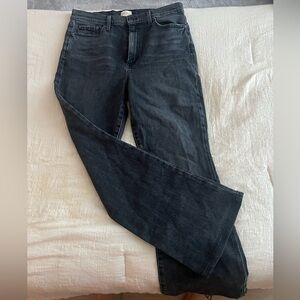 Alice and Olivia Dark Wash Denim Jeans Flare size 32